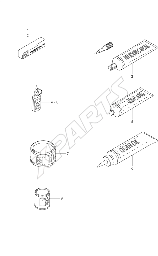  Optional til Suzuki motor